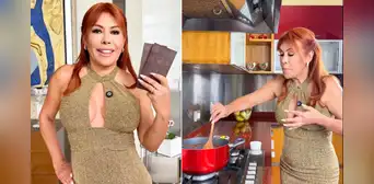 Magaly Medina causa polémica con su receta de chocolate navideño y los usuarios no dudaron en criticar su faceta culinaria: ''Pensé que era mazamorra'' Magaly Medina causa polémica con su receta de chocolate navideño y los usuarios no dudaron en criticar su faceta culinaria: ''Pensé que era mazamorra''