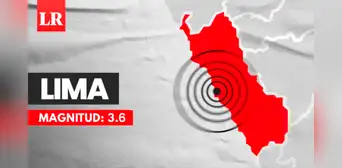 Temblor en Cañete: sismo de magnitud 3,6 se sintió esta mañana en Lima, según IGP Temblor en Cañete: sismo de magnitud 3,6 se sintió esta mañana en Lima, según IGP