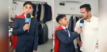 Pol Deportes graba comercial con el 'Loco' Vargas, pero él lo sorprende con curiosa broma: “Con los ojos, pues”