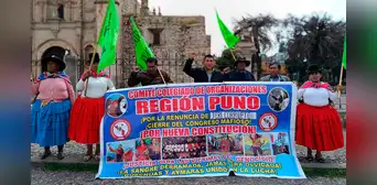 Puno se suma al rechazo contra Tía María y amenaza con huelga indefinida desde el 2026