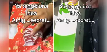 Joven recibe regalo inesperado de su amigo secreto por Navidad y redes estallan: "Era exactamente lo que decía en la caja" Joven recibe regalo inesperado de su amigo secreto por Navidad y redes estallan: "Era exactamente lo que decía en la caja"