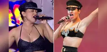 Ana Lucía Urbina de Corazón Serrano emociona al imitar a Selena Quintanilla en 'Yo soy', pero se olvida letra de icónica canción Ana Lucía Urbina de Corazón Serrano emociona al imitar a Selena Quintanilla en 'Yo soy', pero se olvida letra de icónica canción