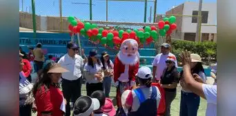 Módulo de Justicia de Camaná lleva alegría a niños de Samuel Pastor Módulo de Justicia de Camaná lleva alegría a niños de Samuel Pastor