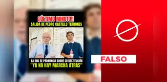 Es falso que la ONU se pronunció a favor de la liberación y restitución del expresidente Pedro Castillo Es falso que la ONU se pronunció a favor de la liberación y restitución del expresidente Pedro Castillo