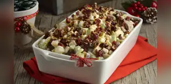 ¿Cómo preparar una deliciosa ensalada de manzana para tu cena navideña del 2025?