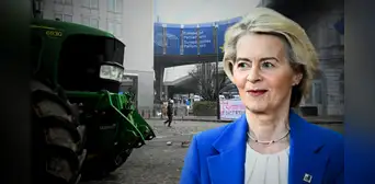 Von der Leyen espera firmar acuerdo entre la Unión Europea y Mercosur en enero pese a oposición de Francia e Italia Von der Leyen espera firmar acuerdo entre la Unión Europea y Mercosur en enero pese a oposición de Francia e Italia