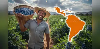 El meteórico ascenso de este país de América Latina como líder en exportación de arándanos: pasó de US$30 millones a más de US$2.000 millones El meteórico ascenso de este país de América Latina como líder en exportación de arándanos: pasó de US$30 millones a más de US$2.000 millones