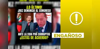 Video del juez supremo que denuncia atropellos del Congreso y el Gobierno ante la CIDH no es actual: corresponde a 2024