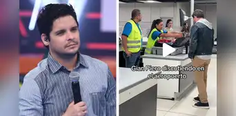 Gian Piero Díaz se pronuncia tras revisión de su maleta en el aeropuerto Jorge Chávez por llevar varios panetones: "Empecé a desesperarme" Gian Piero Díaz se pronuncia tras revisión de su maleta en el aeropuerto Jorge Chávez por llevar varios panetones: "Empecé a desesperarme"