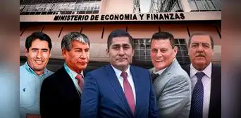 Gobernadores regionales buscan “estafar” al MEF y declaran ingresos “fantasmas” para incrementar ejecución presupuestal