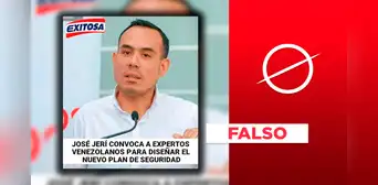 José Jerí no convoco a expertos venezolanos para diseñar un nuevo plan de seguridad ciudadana José Jerí no convoco a expertos venezolanos para diseñar un nuevo plan de seguridad ciudadana