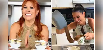 María Pía Copello se 'burla' de la receta de chocolate de Magaly Medina y las redes explotan: "Ni JB la imitó de esa manera" María Pía Copello se 'burla' de la receta de chocolate de Magaly Medina y las redes explotan: "Ni JB la imitó de esa manera"