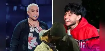 Neutro y Lucía de la Cruz sorprenden con beso durante transmisión en vivo: “Arrancamos con más ganas”