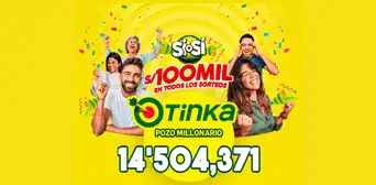 Sorteo de La Tinka EN VIVO hoy, domingo 21 de diciembre de 2025: ¿cuáles serán los números ganadores del Pozo Millonario y más?
