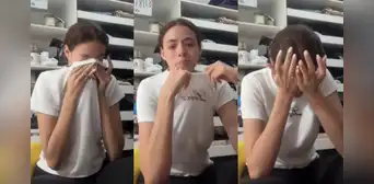 Hija de Melissa Klug llora tras bloqueo de su cuenta de TikTok y su emprendimiento se ve afectado: “Yo no soy mala persona”