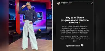 Ric La Torre anuncia su sorpresiva salida de Ouke tras más de un año y medio como panelista: "Ya era momento de crecer"