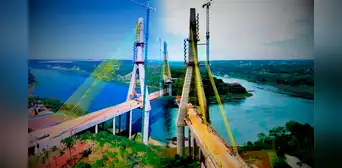 El nuevo puente de 760 metros que une 2 países comerciales de América Latina mejorará el tránsito fronterizo: costó US$343 millones El nuevo puente de 760 metros que une 2 países comerciales de América Latina mejorará el tránsito fronterizo: costó US$343 millones