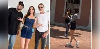 Maju Mantilla asistió a grabación de pódcast con Ricardo Gareca: conductora sería el otro jale Maju Mantilla asistió a grabación de pódcast con Ricardo Gareca: conductora sería el otro jale