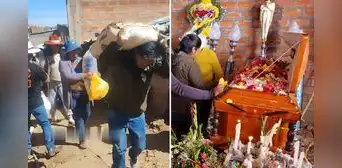 Puno se moviliza y construye casa para 3 hermanos huérfanos tras la pérdida de su madre en accidente Puno se moviliza y construye casa para 3 hermanos huérfanos tras la pérdida de su madre en accidente