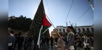 Belén, cuna de Jesucristo, vuelve a celebrar la Navidad tras dos años ensombrecidos por la guerra en Gaza Belén, cuna de Jesucristo, vuelve a celebrar la Navidad tras dos años ensombrecidos por la guerra en Gaza