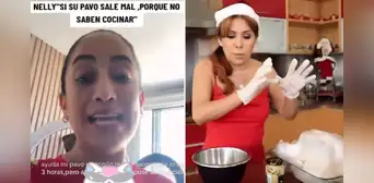 Nelly Rossinelli enfurece contra usuarios por compararla con Magaly tras su receta de pavo navideño: "Que no sepan cocinar, no es mi culpa" Nelly Rossinelli enfurece contra usuarios por compararla con Magaly tras su receta de pavo navideño: "Que no sepan cocinar, no es mi culpa"