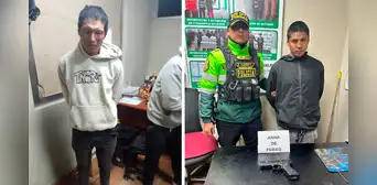 Detienen a dos sujetos con armas de fuego en plena víspera y celebración por Navidad en Juliaca Detienen a dos sujetos con armas de fuego en plena víspera y celebración por Navidad en Juliaca
