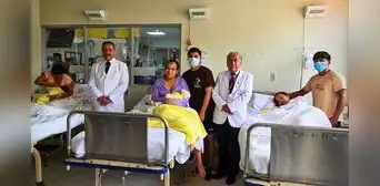 Maternidad de Lima presenta a primeros bebés nacidos durante la Navidad