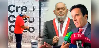 Ciudadanos de Tacna borran pintas de Si Creo tras anuncio de candidatura de Jorge Montoya: “No más a los terruqueadores” Ciudadanos de Tacna borran pintas de Si Creo tras anuncio de candidatura de Jorge Montoya: “No más a los terruqueadores”