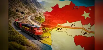China y este país de América Latina construyen corredor ferroviario para conectar el Atlántico y el Pacífico con el Puerto de Chancay
