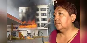 Vecinos del edificio que se incendió en el Rímac temen que sus casas se derrumben: "Las paredes están cediendo"