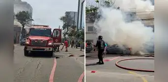 Incendio de grandes proporciones consume la tienda de bicicleta Rudra Ebikes en pleno corazón de Miraflores Incendio de grandes proporciones consume la tienda de bicicleta Rudra Ebikes en pleno corazón de Miraflores