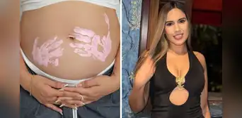 Darinka Ramírez niega que padre de su segundo bebé sea uno de los vocalistas de 'Los conquistadores de la salsa': "No tiene nada que ver"