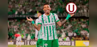 Universitario buscaría el fichaje de extremo izquierdo procedente del Atlético Nacional: llegaría como agente libre Universitario buscaría el fichaje de extremo izquierdo procedente del Atlético Nacional: llegaría como agente libre