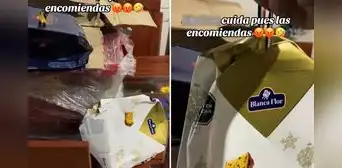 Peruana recibe panetones aplastados por encomienda y redes no perdonan: "Los recibió en PDF" Peruana recibe panetones aplastados por encomienda y redes no perdonan: "Los recibió en PDF"