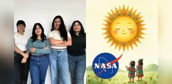Mujeres peruanas ganan el podio global en concurso de la NASA con proyección del dios Inti: ''No hay que pedir permiso para soñar''