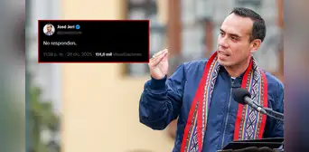 "No responden": José Jerí contestó así a mensaje que pedía ayuda para paciente de Essalud "No responden": José Jerí contestó así a mensaje que pedía ayuda para paciente de Essalud