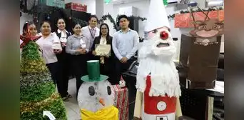 Navidad sostenible: Corte de Tumbes realizó concurso de adornos reciclados