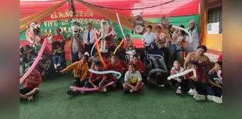 Corte de Tumbes reafirma su compromiso con la solidaridad en actividad navideña para niñas y niños