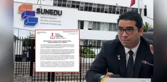 Gobierno de José Jerí oficializa a Vicente Espinoza en la Sunedu pese a rechazo de la Junta Nacional de Rectores