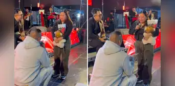 Joven le propuso matrimonio a su pareja en pleno concierto de Armonía 10, pero fue rechazado: "No puedo" Joven le propuso matrimonio a su pareja en pleno concierto de Armonía 10, pero fue rechazado: "No puedo"
