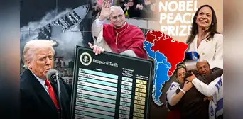 Desde el alto el fuego en Gaza hasta los ataques a 'narcolanchas' cerca de Venezuela: las 10 noticias que marcaron el mundo en 2025