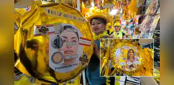 Chiclayo: piñatas de Dina Boluarte, Cueva y Pamela Franco son las más solicitadas para festejar el Año Nuevo