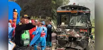 Detienen a 4 trabajadores de Peru Rail e Inca Rail tras choque de trenes en Machu Picchu que dejó un muerto y 107 heridos