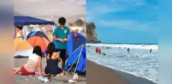 ¿Dónde sí puedes acampar frente al mar para recibir el Año Nuevo 2026? Lista de playas al sur de Lima