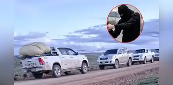 Puno: secuestran a rondero y conductores tras violento asalto en vía a zona minera Puno: secuestran a rondero y conductores tras violento asalto en vía a zona minera