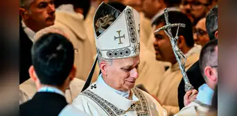 León XIV advirtió, durante la primera misa del año, que el mundo se salvará con el perdón, no "afilando espadas" León XIV advirtió, durante la primera misa del año, que el mundo se salvará con el perdón, no "afilando espadas"