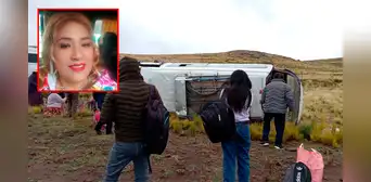 Cantante Dulce Elizabeth y otras ocho personas resultaron heridas tras aparatoso accidente en la vía a Puno-Mañazo Cantante Dulce Elizabeth y otras ocho personas resultaron heridas tras aparatoso accidente en la vía a Puno-Mañazo