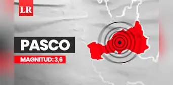 Temblor en Oxapampa: sismo de magnitud 3,6 se sintió en Pasco, según IGP