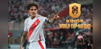 Perú en la Kings World Cup Nations 2026: rivales y jugadores del equipo presidido por Paolo Guerrero