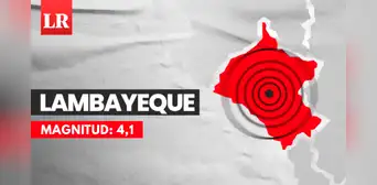 Temblor en Chiclayo: sismo de magnitud 4,1 se sintió esta tarde en Lambayeque, según el IGP Temblor en Chiclayo: sismo de magnitud 4,1 se sintió esta tarde en Lambayeque, según el IGP